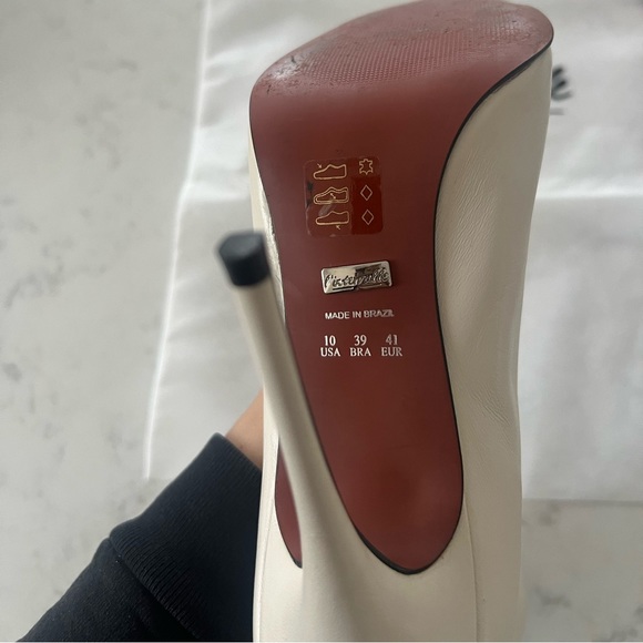 L’Intervalle Vanilla Leather Booties 41 - Picture 5 of 7